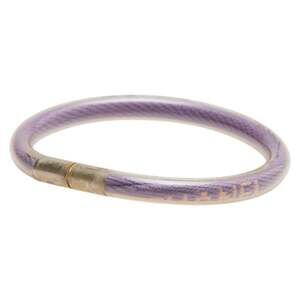 Chanel Bracelet Vinyl Clear And Purple #218709C36B